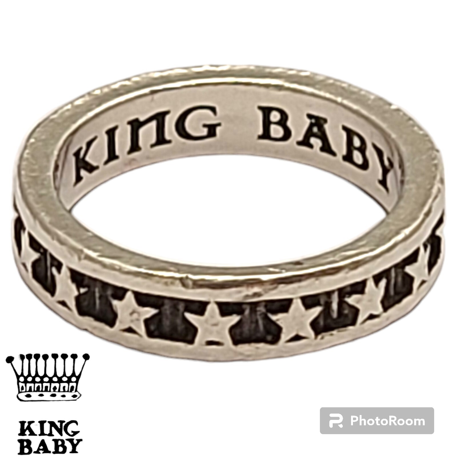 King Baby Studio Stackable Sterling Silver Star R… - image 5