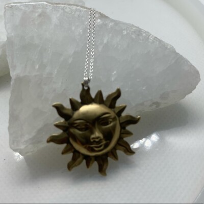 Vintage Sun Halskette