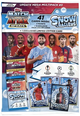 Topps Champions League Match Attax 2023-2024 – 1x Update Mega Multipack #3 23/24