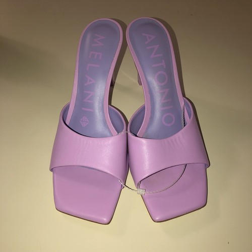 Antonio Melani Ritaa Lavender Purple Open Toe Square Toe Heels - NWOB / Size 8 - Picture 5 of 9