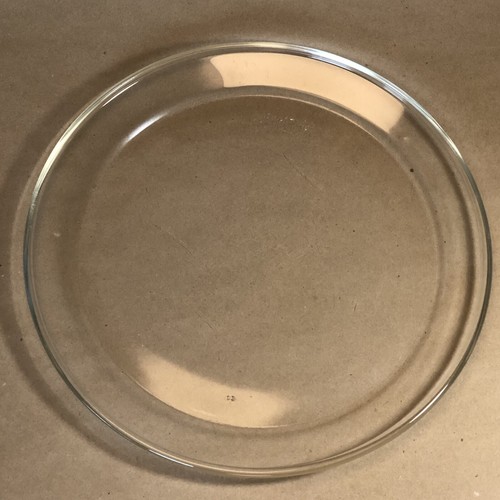 Vintage PYREX 212 Clear Glass 12” Pizza Pan Baking Dish Serving Platter - Picture 2 of 16