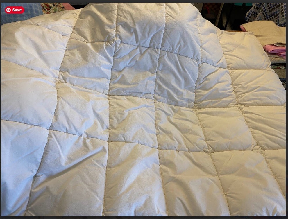 Pottery Barn Kids Duvet Insert Toddler 36" x 50" White eBay