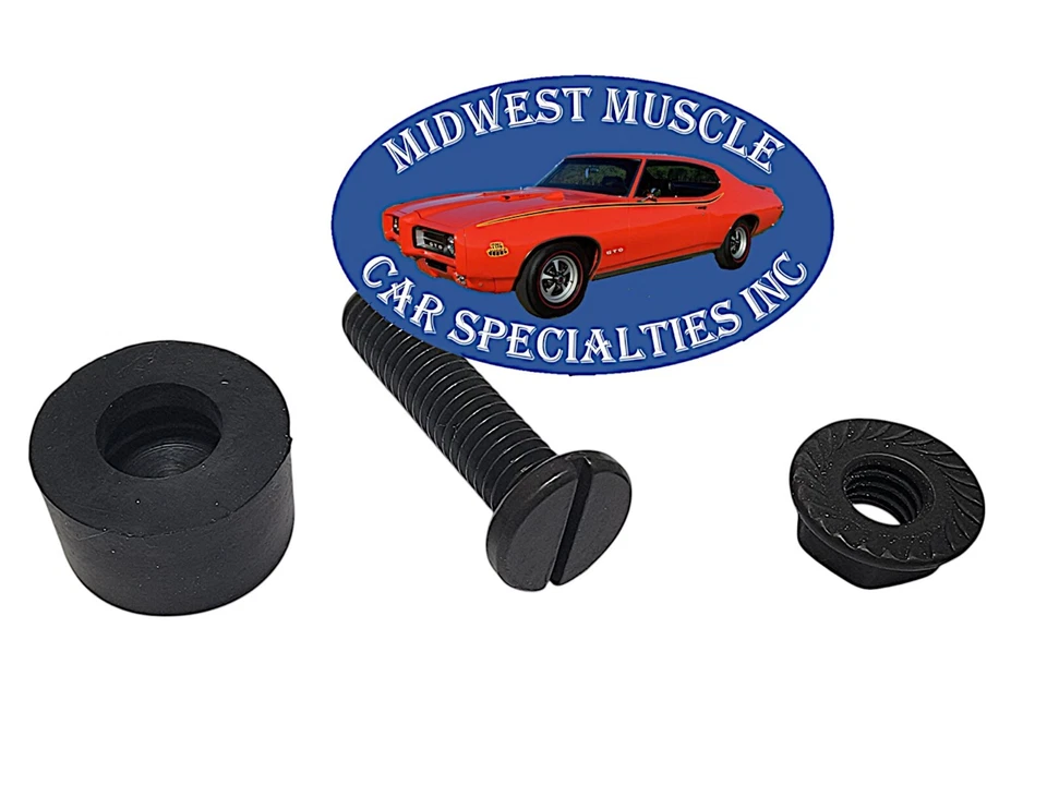 59-81 GM Ajustador de capó Ajuste Radiador Soporte Goma Parachoques Perno Parada 2p B56 Foto 3 de 4