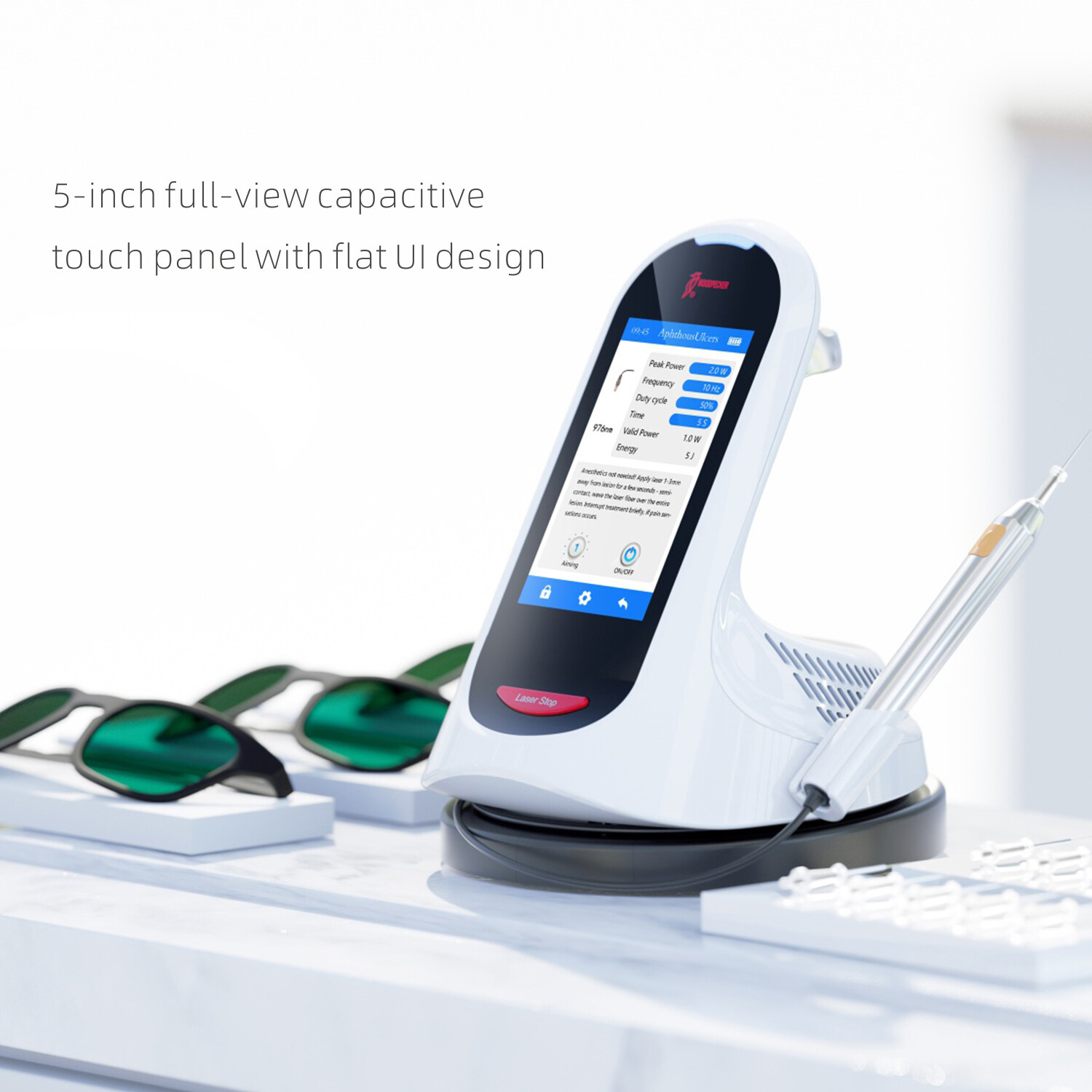 Woodpecker Dental Diode Laser Therapy Device LX16 Laser Unit for Oral Surgery