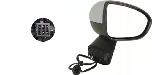 Right Side Mirror For Opel Meriva B 06.2010-