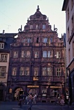 Original Vintage Travel Slide Hotel Ritter Germany   November 1976  #1-21 