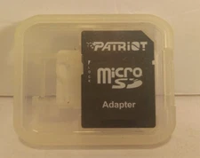Patriot Micro SD Card Adapter  with Case.