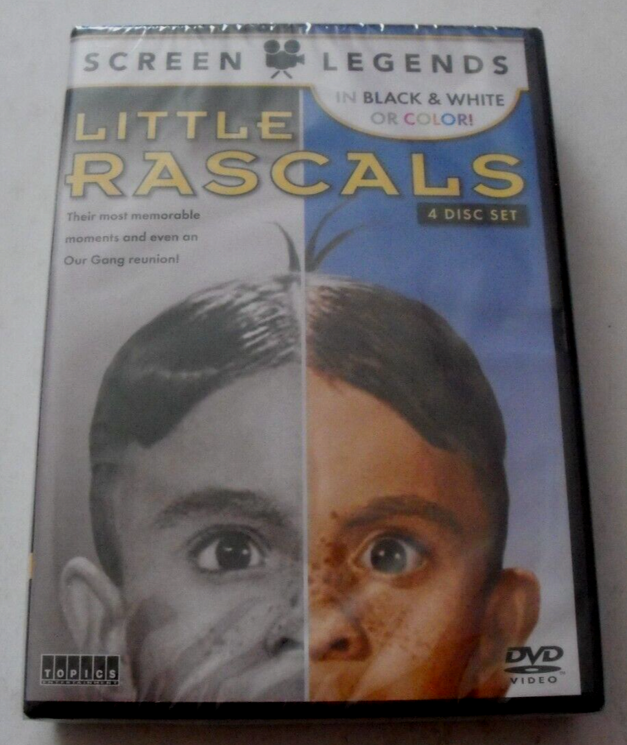 LITTLE RASCALS - OUR GANG (1955 TV Series) - New, Sealed 4 DVD