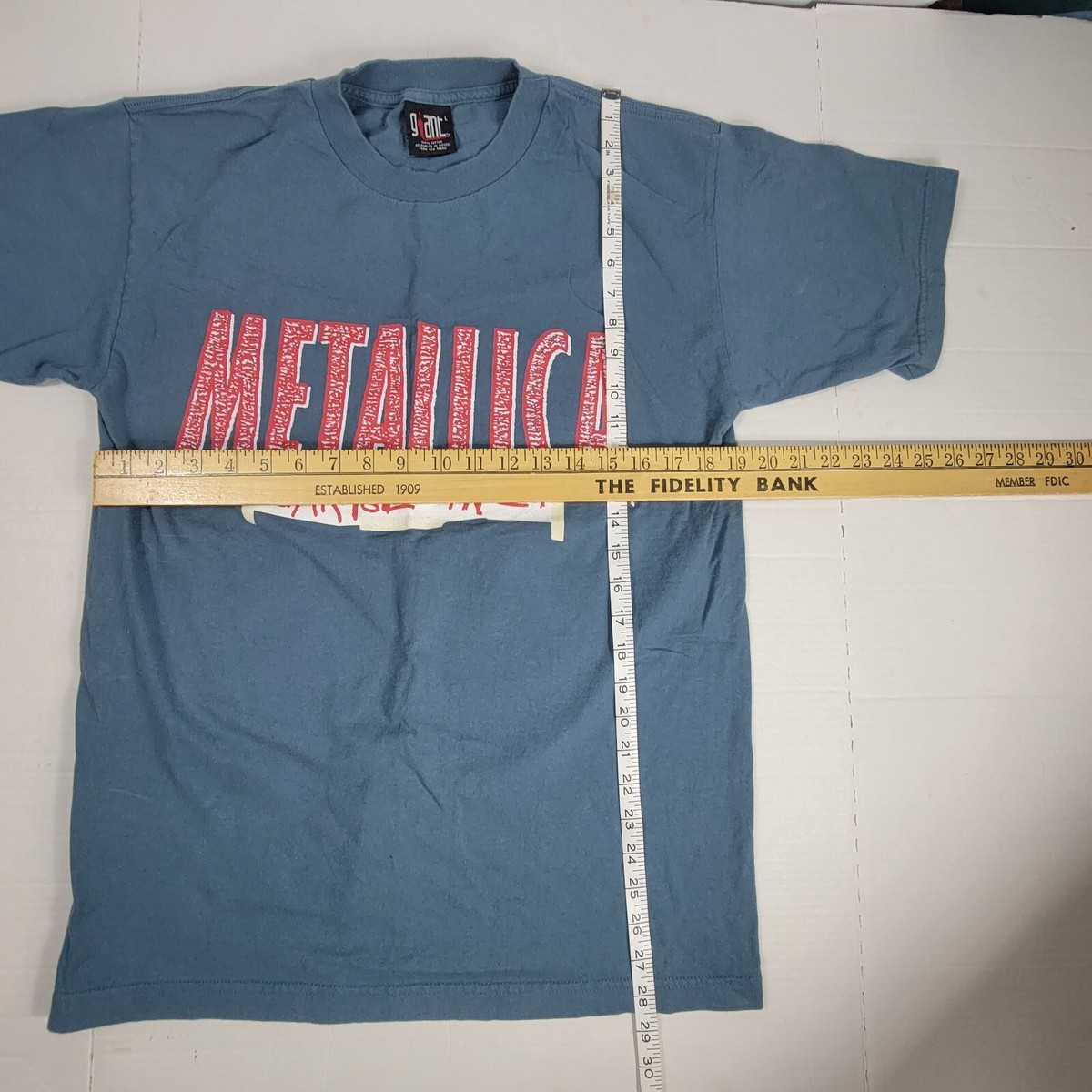VTG 90's METALLICA GARAGE INC. 1998 GIANT T-SHIRT SIZE LARGE