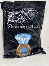 Tzsmat Inflatable Diamond Ring Pool Float Swimming Floaty Party M-03