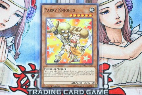 Yugioh Parry Knights COTD-EN037 1st Edition Common - 第 1/2 張圖片