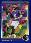 2024 Panini Score Football Cubic Justin Tucker #24