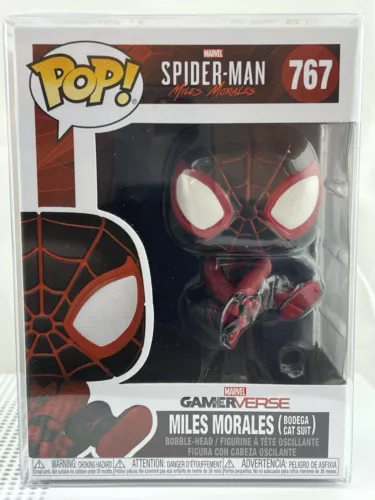 Funko Pop! Traje Gato Bodega Miles Morales #767 Spider-Man - *NUEVO EN PROTECTOR*