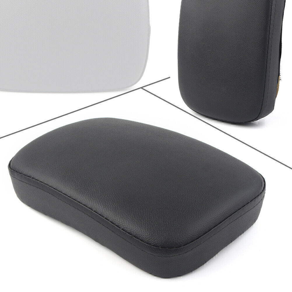 Fit Harley Bobber Chopper Custom Rear Pillion Passenger Pad Seat 6 Suction Cup
