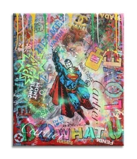 Superman- Do what u Love, Limited Edition On Paper, Signed, Pop Art, Comics