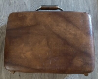 Vintage American Tourister Marble Brown Executive 19