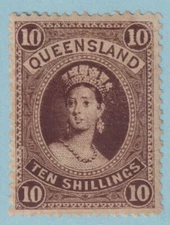 QUEENSLAND 77  MINT VERY LIGHTLY HINGED OG * NO FAULTS VERY FINE! - YSE