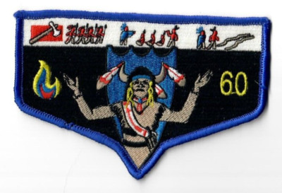 Boy Scout OA 60 Aina Topa Hutsi Lodge Flap S20