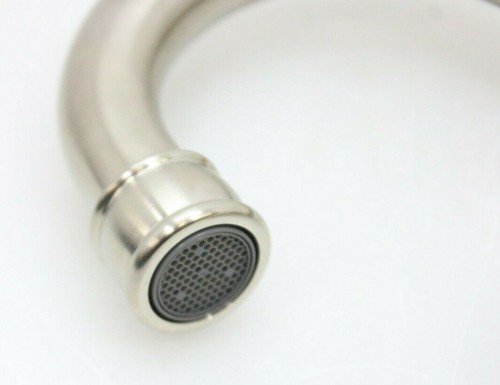 Huntington Brass Bar faucet Acrylic handles W9110002 PVD Satin Nickel - NEW - Picture 4 of 10