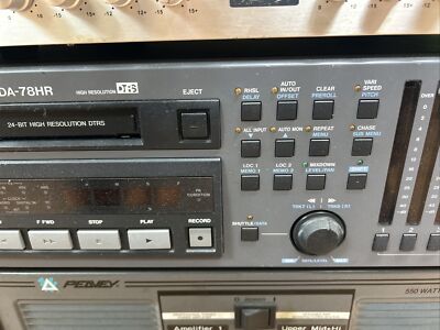 Tascam DA-78HR 8-Track Multitrack DTRS Tape Digital Recorder | eBay