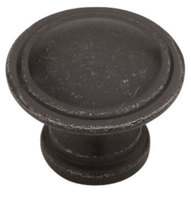 1-3/16'' Ridge Knob Pewter