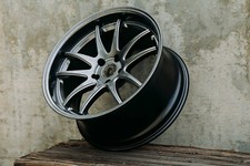 Aodhan Ds02 18x8.5 35 18x9.5 30 5x114.3 Hyper Black Supra Rx8 Rx7 300zx Is300