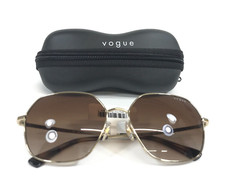 Vogue Sunglasses VO4198-S 848/13 Gold Hexagonal Frames w/ Brown Gradient Lenses
