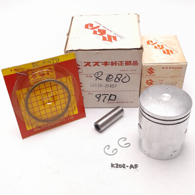 Piston OS STD May Fit For Suzuki RC RC80 P/N 12110-35407