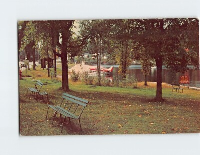 #ad Postcard Some of the many water front activities Long Lake USA $3.49