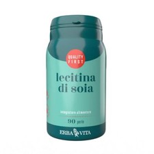 Erba Vita Monoplanta - Lecitina di Soia Integratore Alimentare, 90 perle
