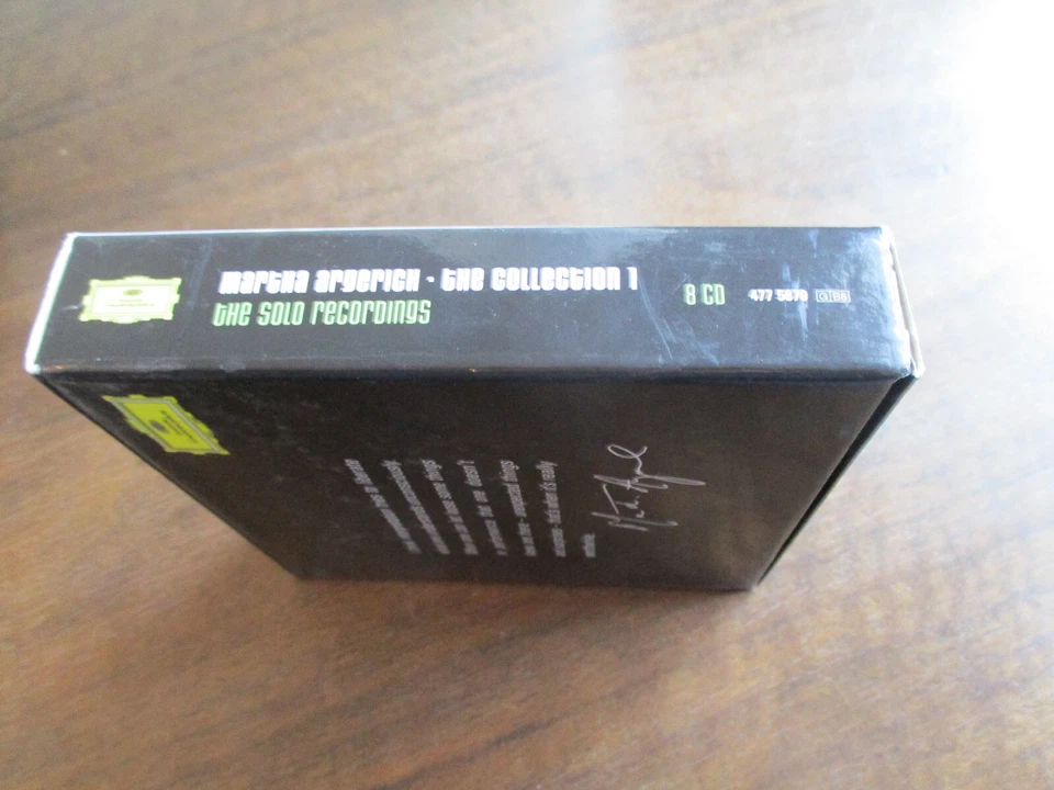 MARTHA ARGERICH: The Collection 1 - DGG Solo Recordings 8 CD Box NM $37.95 - Image 3 of 4