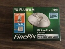Fujifilm FinePix Picture Cradle CP-FXA10 Charge Camera  Transfer Photos NEW