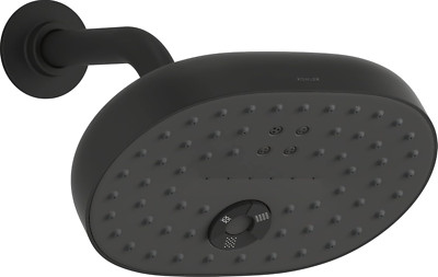 Kohler K-26290-G-BL Statement Multi Function Shower Head, Matte Black