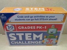 Carson Dellosa Education STEM Challenge, Jr. Learning Cards - NEW, Sealed Pack