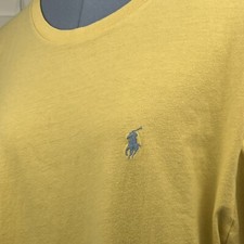 Vintage Single Stitch Polo By Ralph Lauren Size XL  T Shirt Size Made in USA