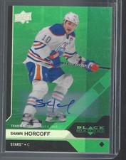 Shawn Horcoff 2013-14 Black Diamond Emerald #64 1/10 Dallas Stars