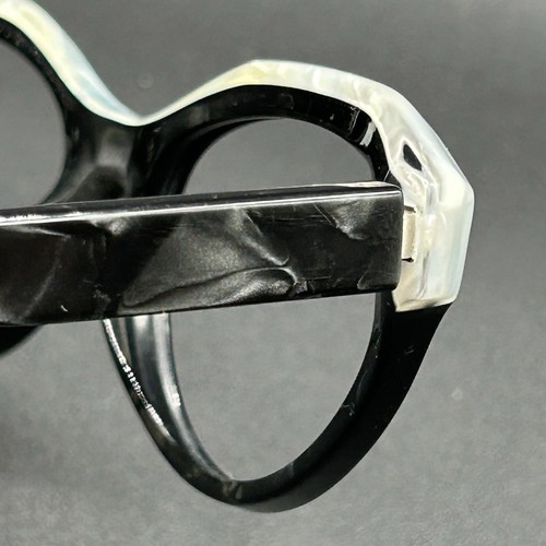 Alain Mikli A03098 001 Eyeglasses Frame Noir/Black Pearl Italy 50-17-145 Used - Picture 10 of 16
