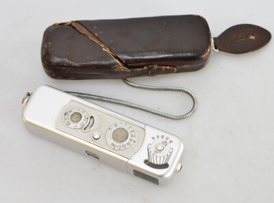 MINOX B chrom + COMPLAN 1:3,5 f=15mm I Kleinstbild 8x11 I Spionage Geheim  (5072