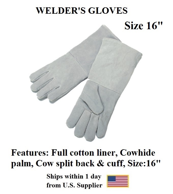 Gloves-CBB-Welder1-16-1pr (Welding Gloves Size 16-1 Pair)-image