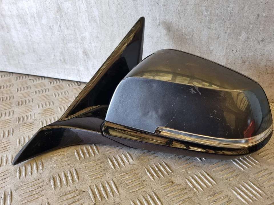 BMW F20 1 SERIES M SPORT LCI 2015-2019 PORTA ESPELHO ELÉTRICO PASSAGEIRO LATERAL CINZA - Imagem 2 de 4