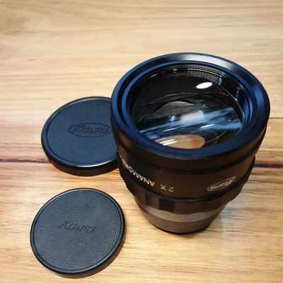 Kowa 2x Anamorphic lens for Bell Howell Cinema Movie 8mm Super8 Film Cinemascope - Bild 1 von 4
