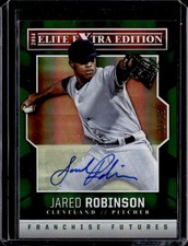 2014 Panini Elite Extra Edition #83 Jared Robinson Franchise Sign Emerald #21/25