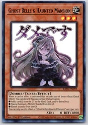 Ghost Belle & Haunted Mansion RA05-EN092 Ultra Rare 1st Edition