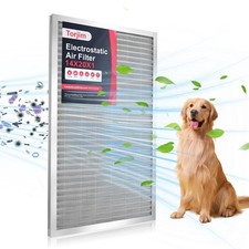 14x20x1 Air Filter-MERV8, Washable  Reusable AC/HVAC Permanent Electrostatic...
