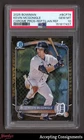 2025 Bowman Chrome Reptilian Refractor Kevin McGonigle ROOKIE 1st PSA 10 GEM MT