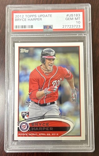 Bryce Harper, 2012 Topps Update RC, #US183, PSA 10