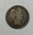 1897-S Barber Half Dollar Nice Original VG A Key Date
