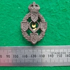WW2 British Army Royal Electrical & Mechanical Engineers Economy Cap Badge