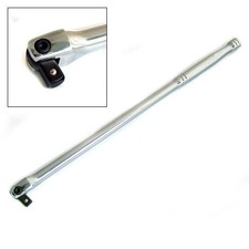 15" 380mm Long 3/8" Socket Drive Flexi Knuckle Breaker Power Bar - CRV Steel