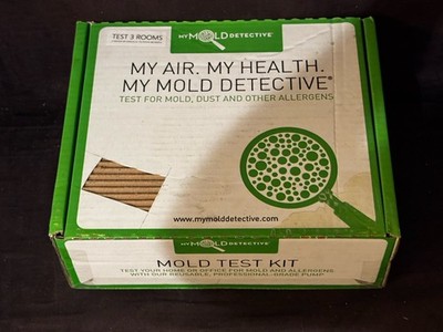 My Mold Detective MMD-103 - 3-Room Kit 3 Indoor + 1 Outdoor Sample Test For Mold